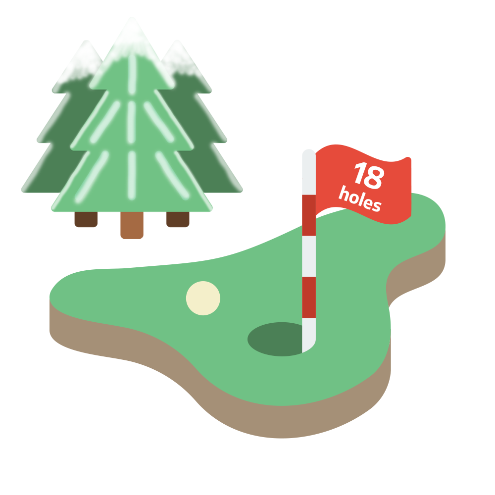 Golf Weesp - Greenfee Wintergreens 18 holes