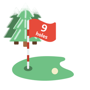 Golf Weesp - Greenfee Wintergreens 9 holes