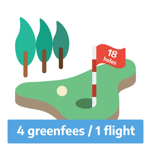 Golf Weesp - 4 Greenfees, 18 holes (1 flight)
