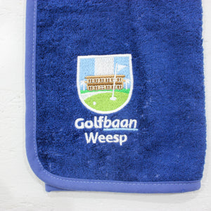 Golf Weesp - Handdoek - Blauw
